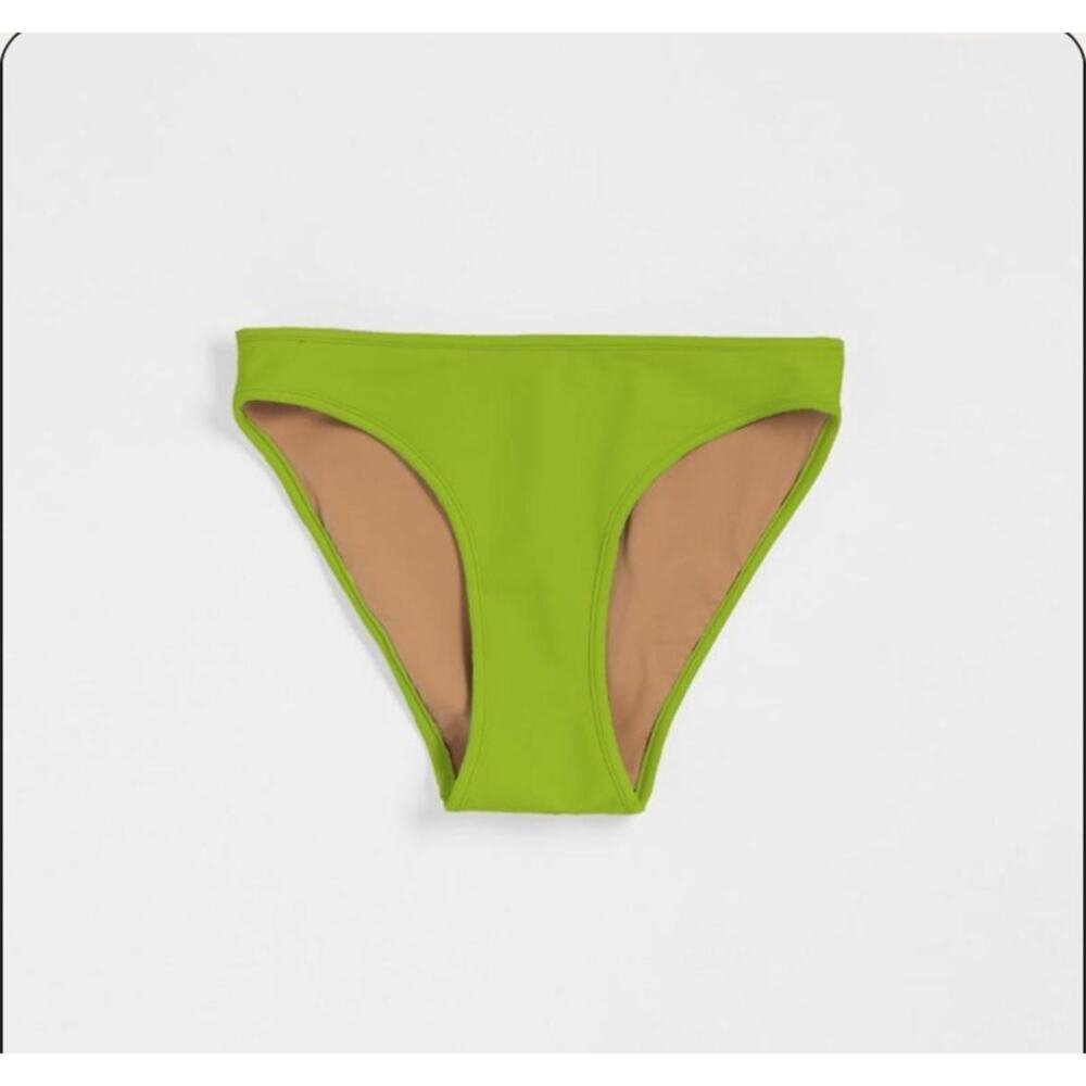 Nu Swim Carly High Cut Bikini Bottom - Kiwi Size XXL